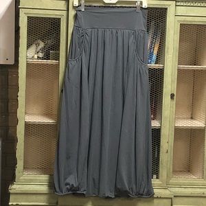 Garnet Hill Maxi Skirt Petite Large